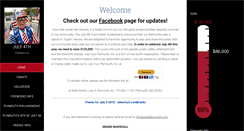 Desktop Screenshot of july4plymouth.com